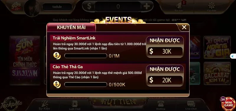Sunwin 16 Chương trình Event được cập nhật liên tục tại cổng game