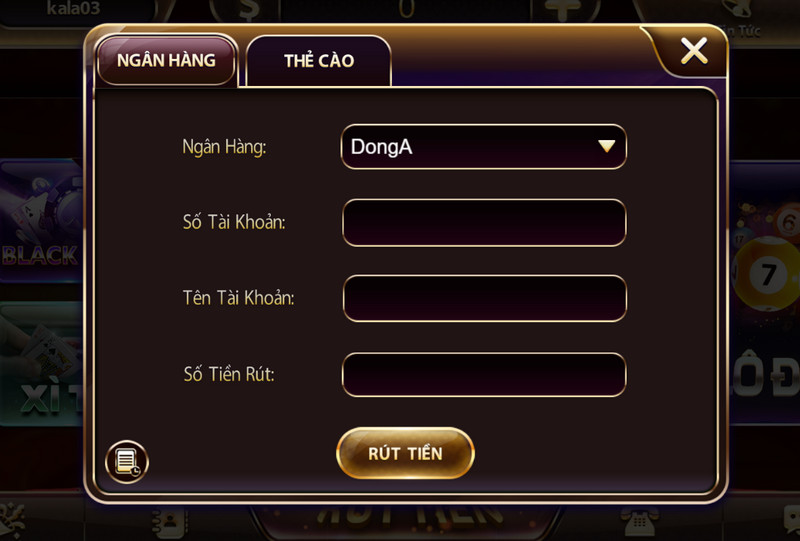 Rút Tiền Sunwin - Hướng Dẫn Thao Tác Cho Người Chơi Mọi Cấp Độ 3 Bốn bước rút tiền Sunwin về tài khoản ngân hàng